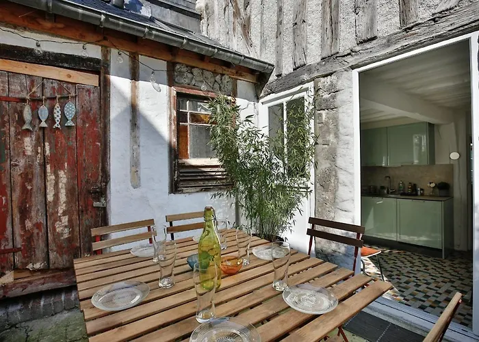 Les Oiseaux Du Corsaire 3 House & Terrace 6 P - Center Nyaraló Honfleur